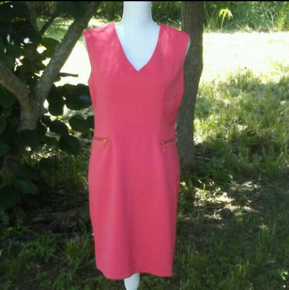 Studio one EUC Coral dress sz 12